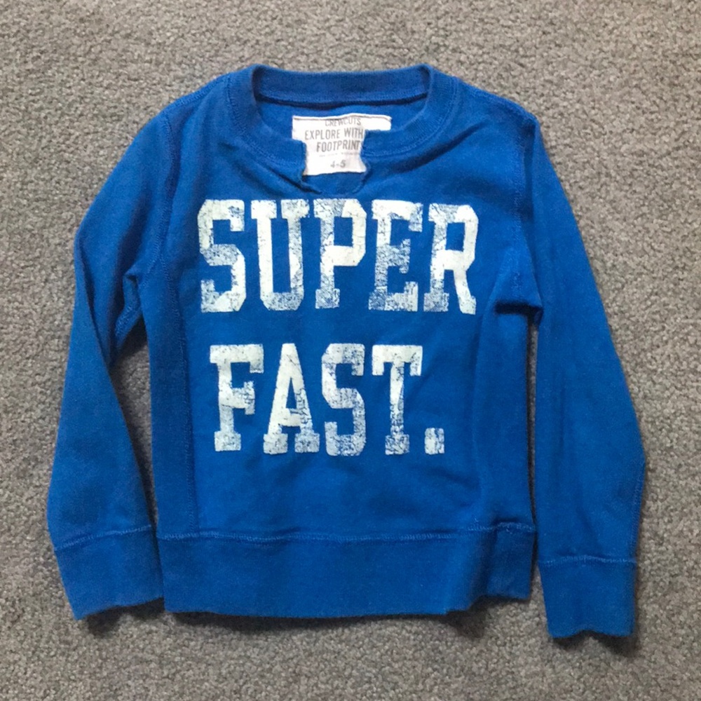 🏅 euc boys crewcuts sweatshirt